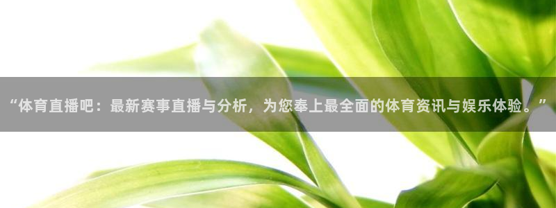 “体育直播吧：最新赛事直播与分析，为您奉上最全面的体育资讯与娱乐体验。”